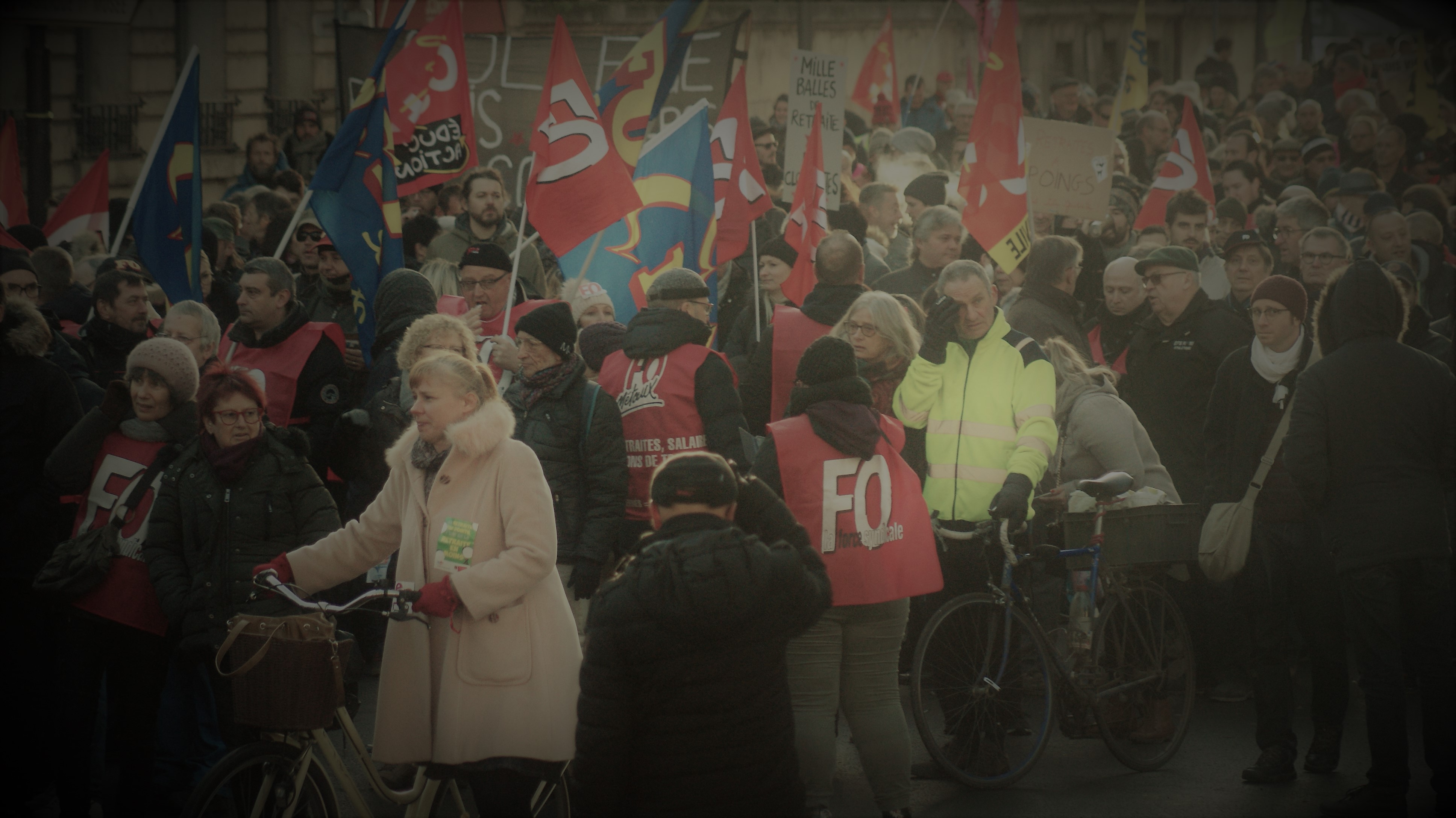 Grève interprofessionnelle - Reims - Mardi 10 décembre 2019