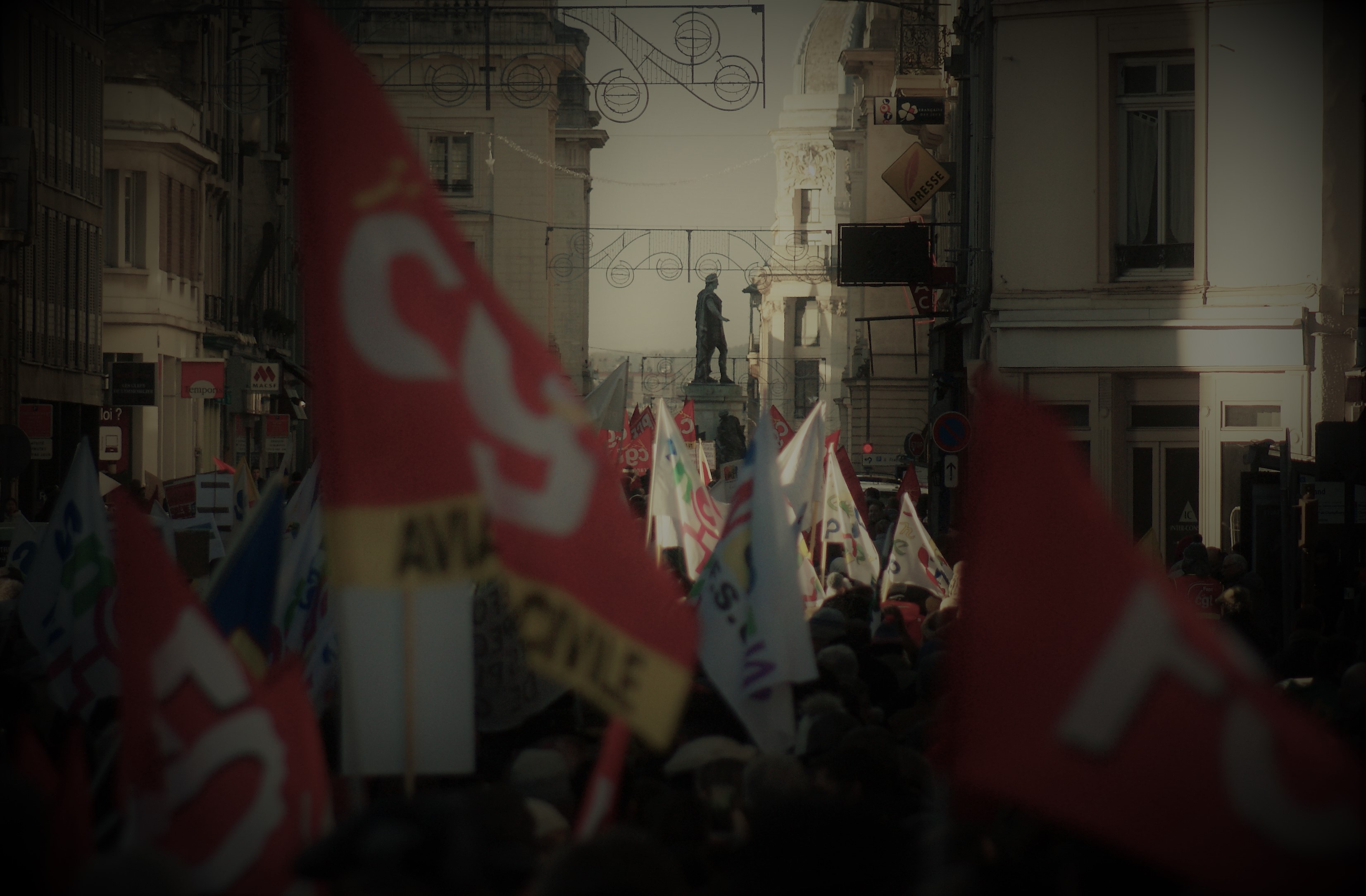 Grève interprofessionnelle - Reims - Mardi 10 décembre 2019