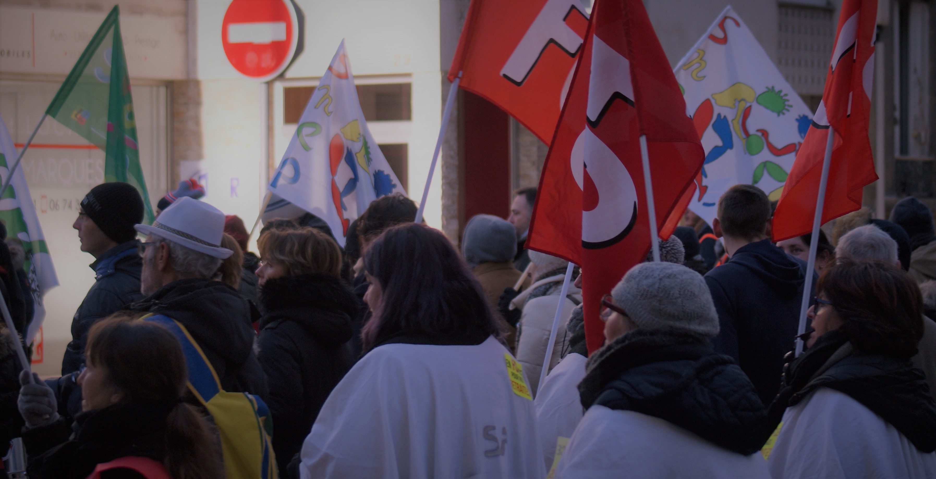 Grève interprofessionnelle - Reims - Mardi 10 décembre 2019