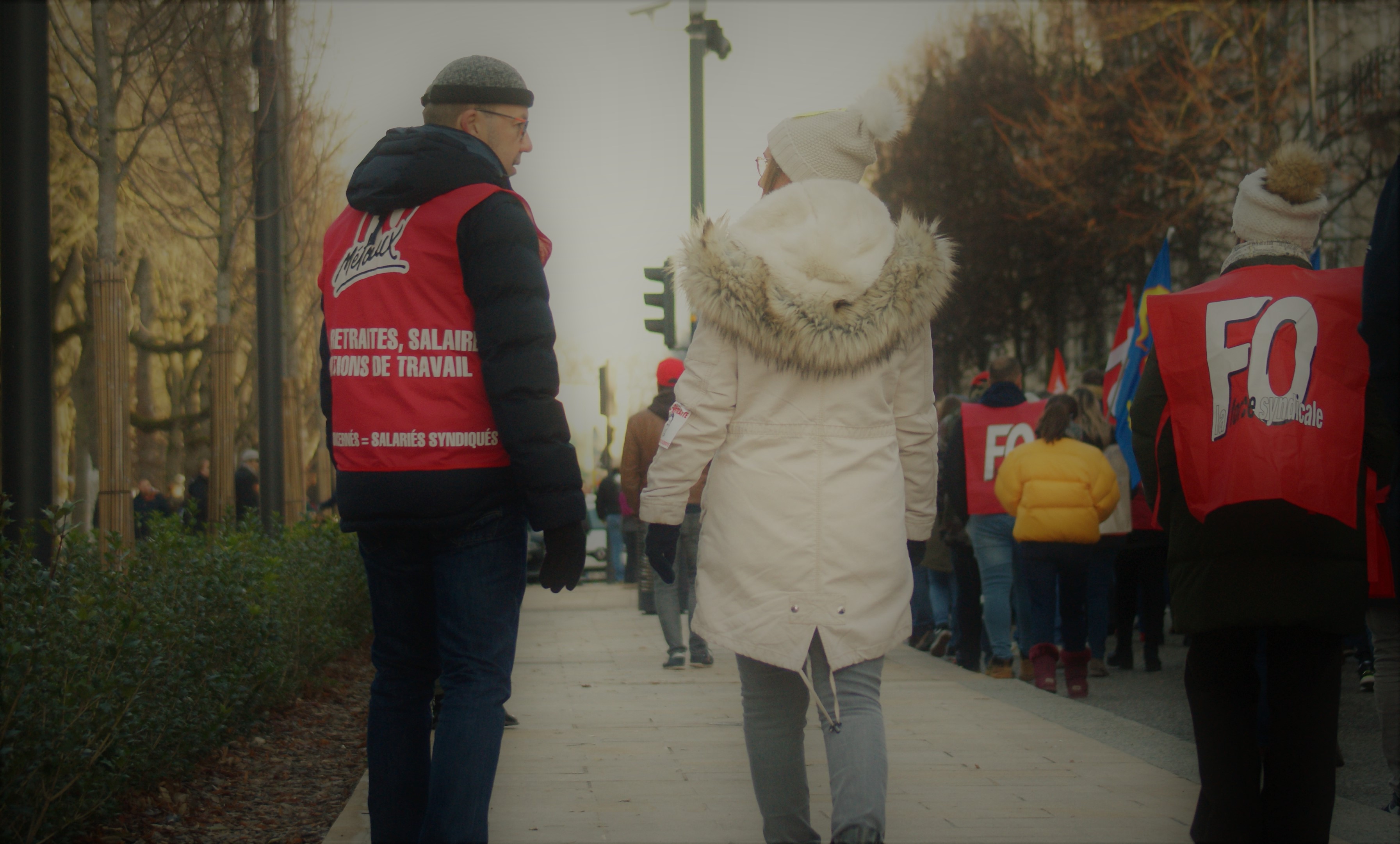 Grève interprofessionnelle - Reims - Mardi 10 décembre 2019