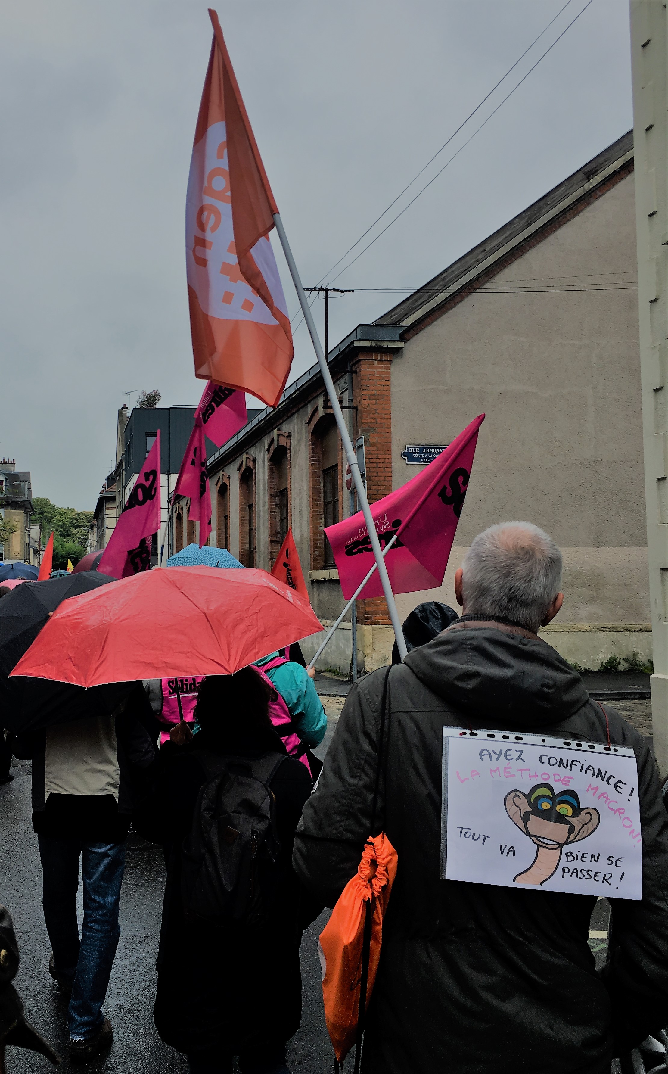 Manifestation à Reims le 9 mai 2019