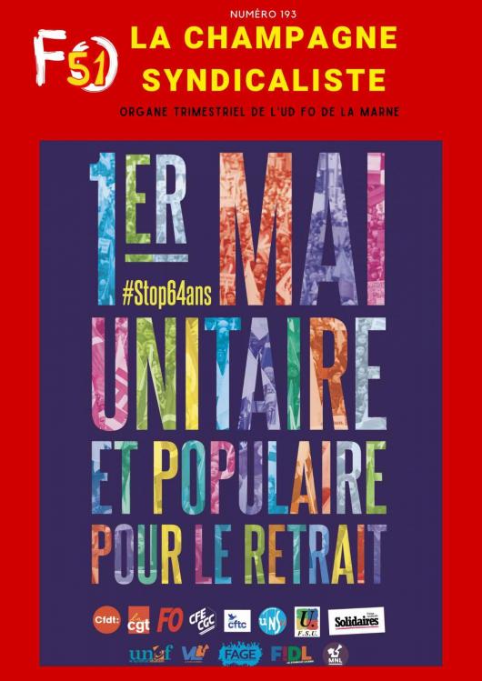 La Champagne Syndicaliste n°193 EST EN LIGNE !