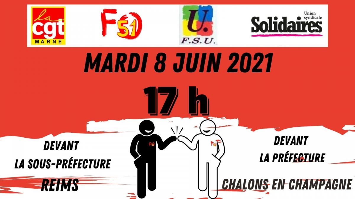 8 juin 2021 rassemblement