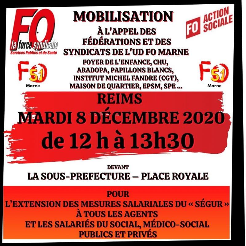 Action sociale mobilisation 08 12 20 tract insta