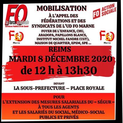 Action sociale mobilisation 08 12 20 tract insta