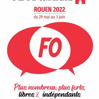 Congrès cgt-FO Rouen 2022