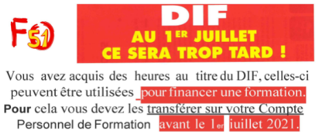 Dif compte formation logo