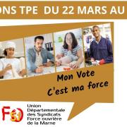 Elections tpe du 22 mars au 6 avril