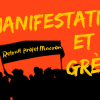 Manifestations et greves retrait