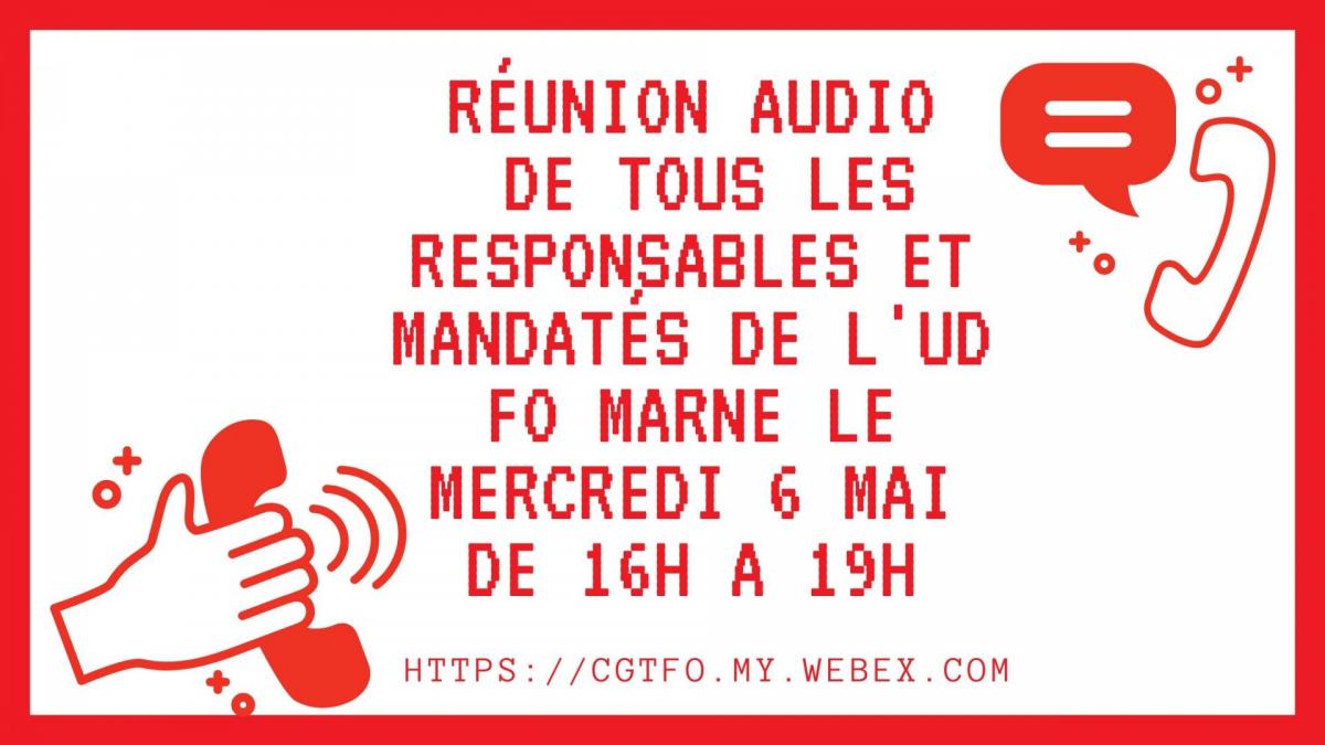 Reunion audio 6 mai