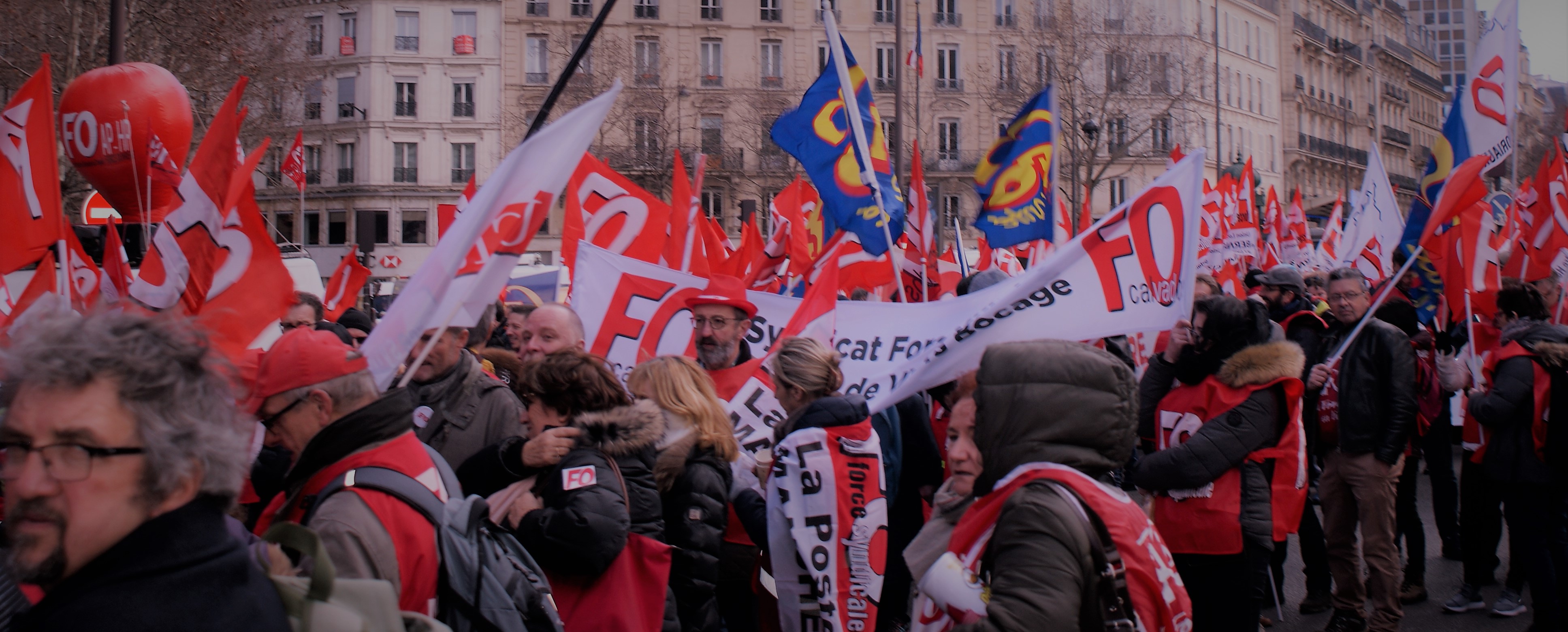 7 février 2019  à Paris - Manifestation à l’appel de FO-Fonction publique