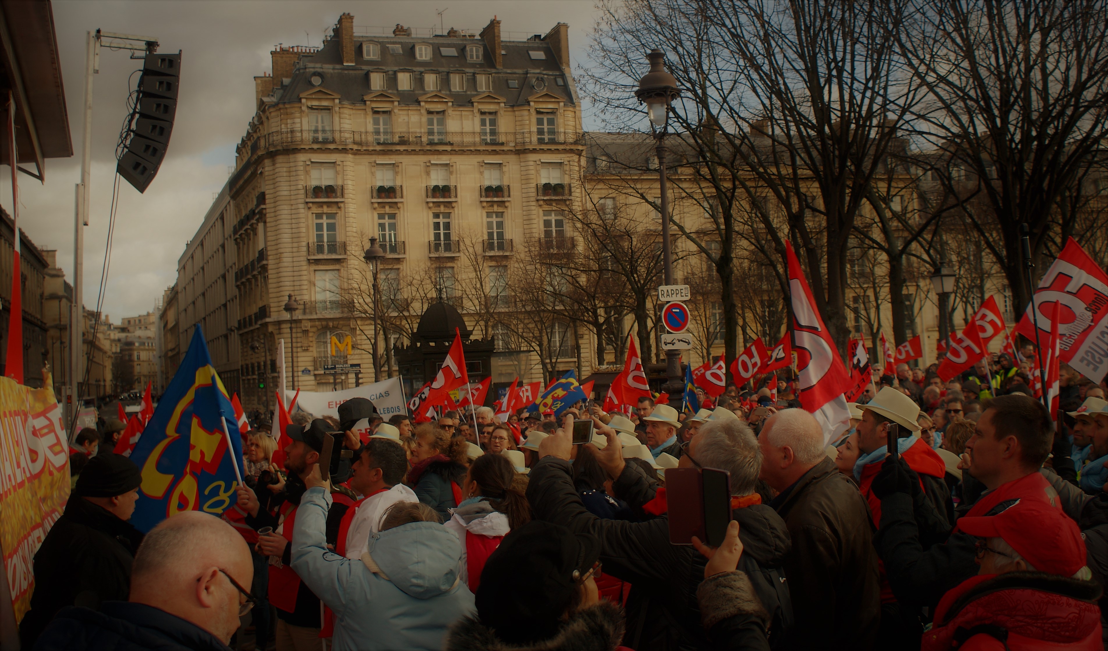 7 février 2019  à Paris - Manifestation à l’appel de FO-Fonction publique