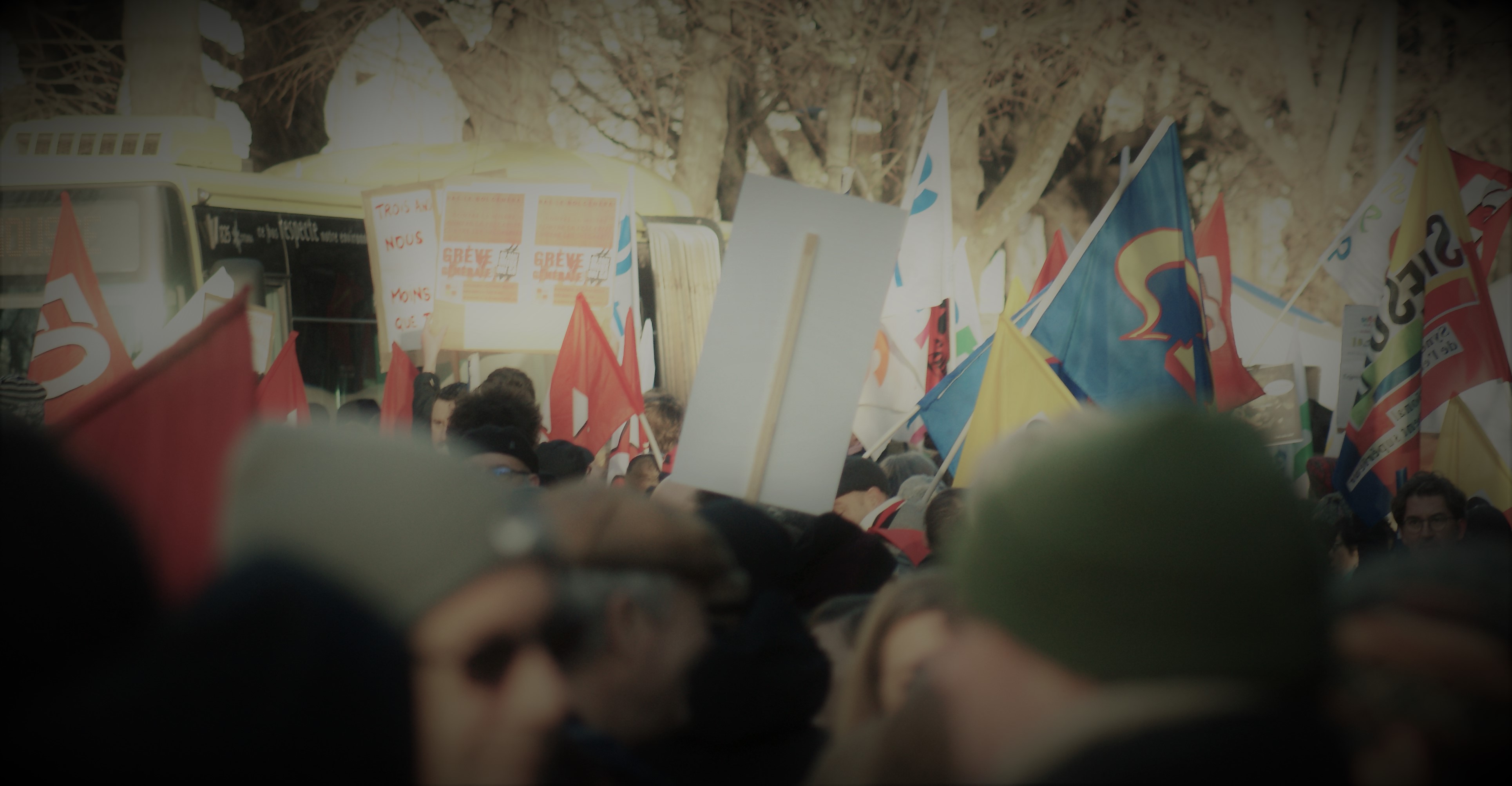 Grève interprofessionnelle - Reims - Mardi 10 décembre 2019