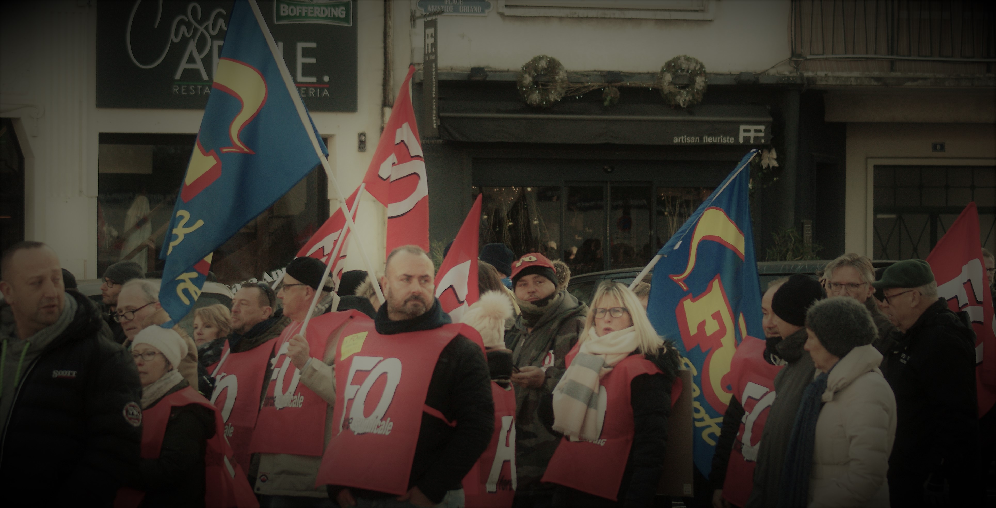Grève interprofessionnelle - Reims - Mardi 10 décembre 2019