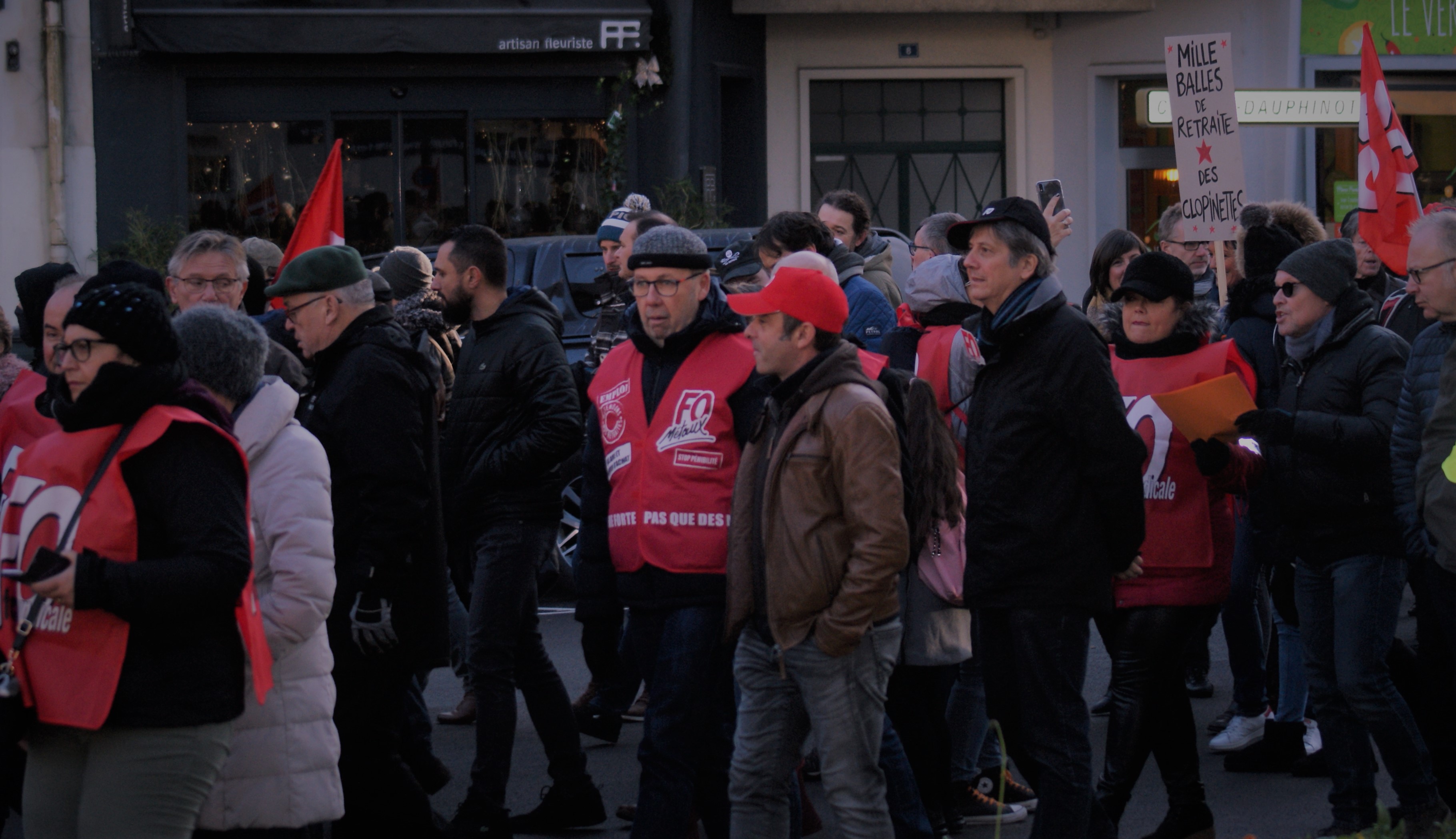 Grève interprofessionnelle - Reims - Mardi 10 décembre 2019