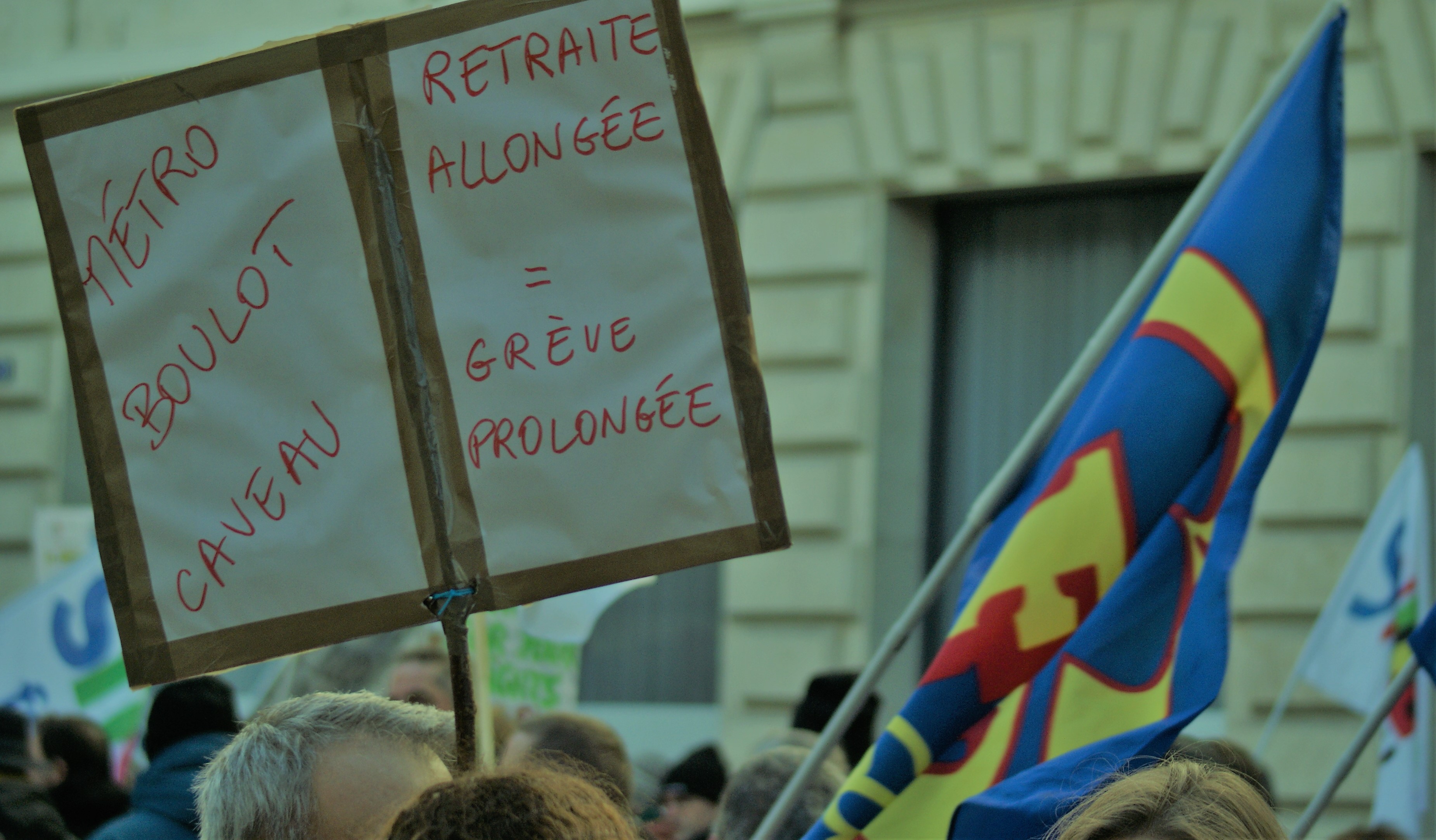 Grève interprofessionnelle - Reims - Mardi 10 décembre 2019