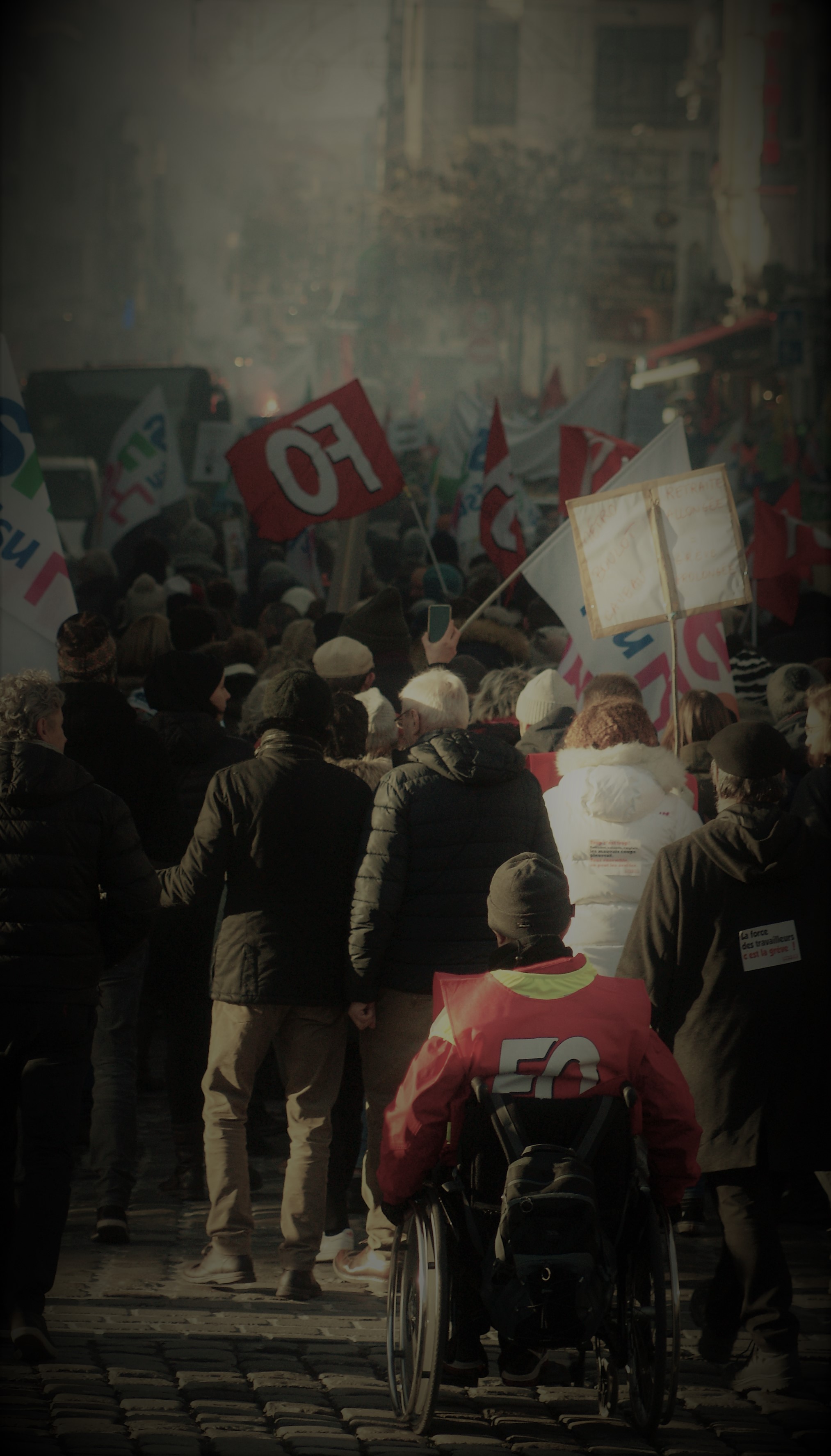 Grève interprofessionnelle - Reims - Mardi 10 décembre 2019