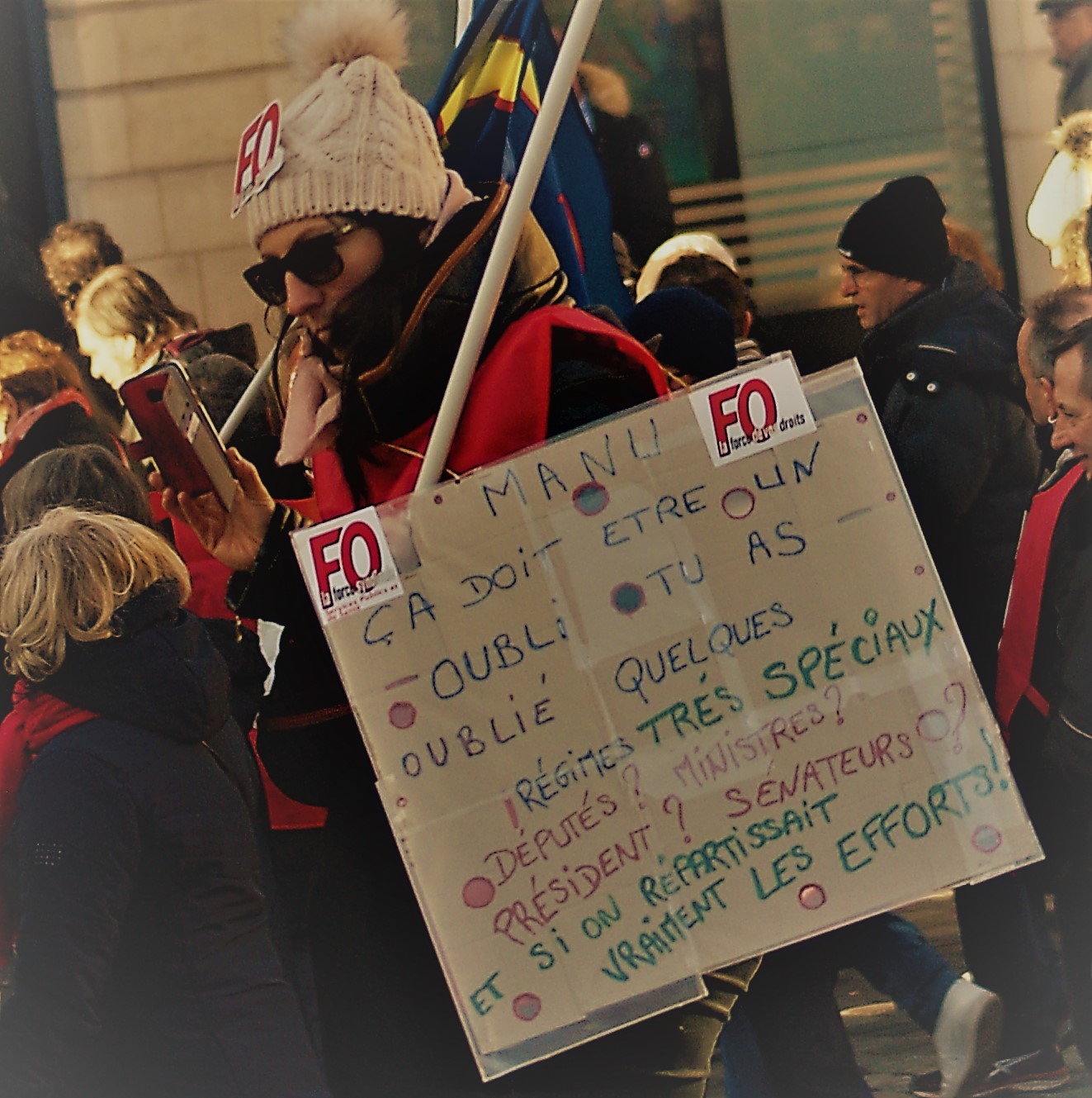 Grève interprofessionnelle - Reims - Mardi 10 décembre 2019