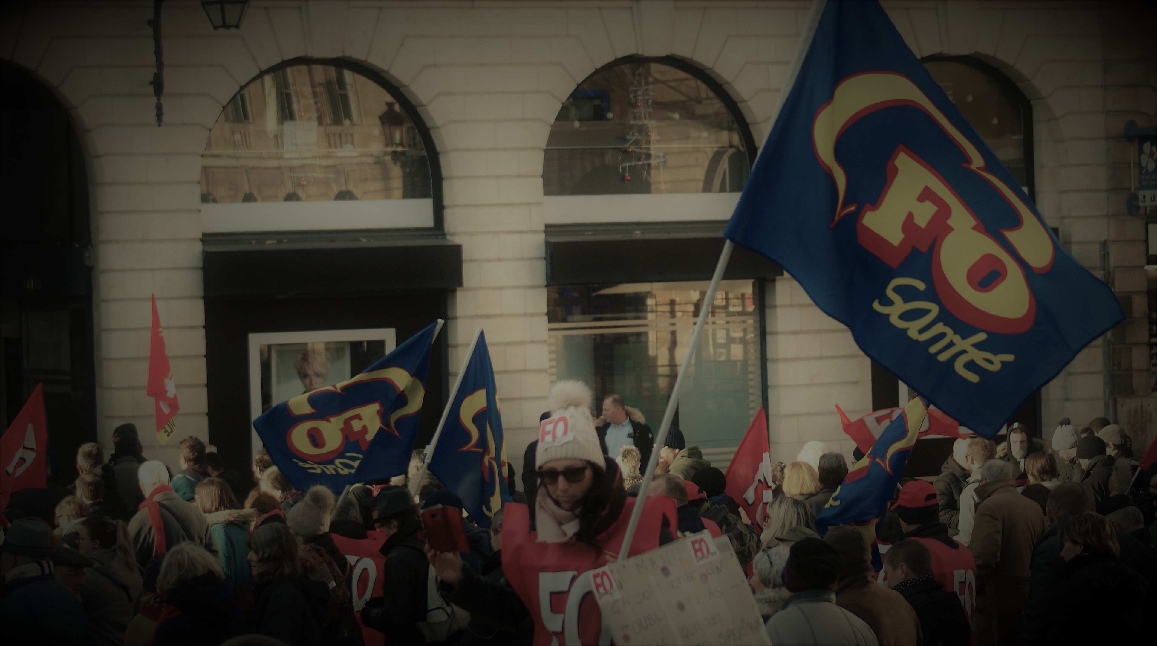 Grève interprofessionnelle - Reims - Mardi 10 décembre 2019