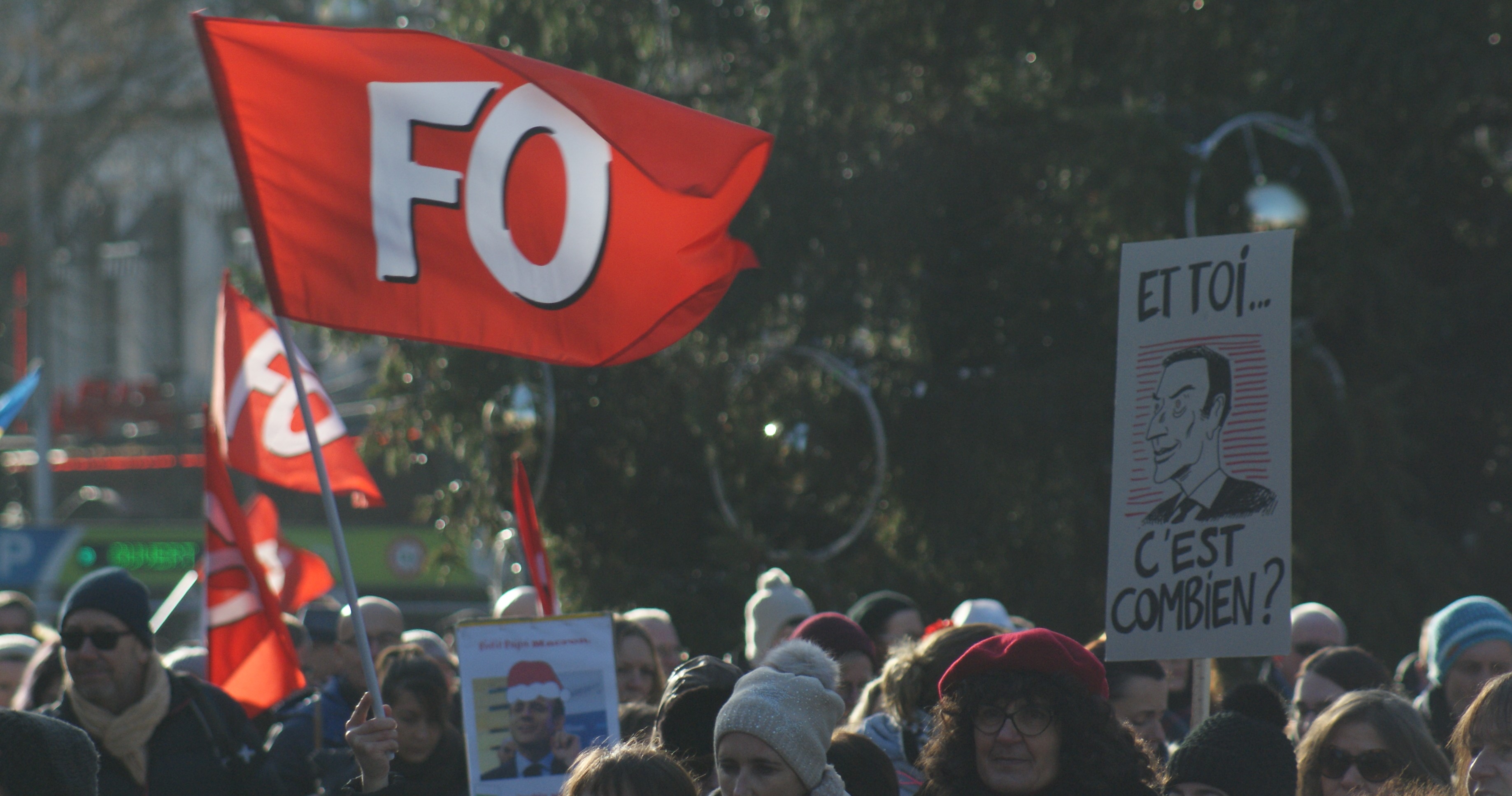 Grève interprofessionnelle - Reims - Mardi 10 décembre 2019