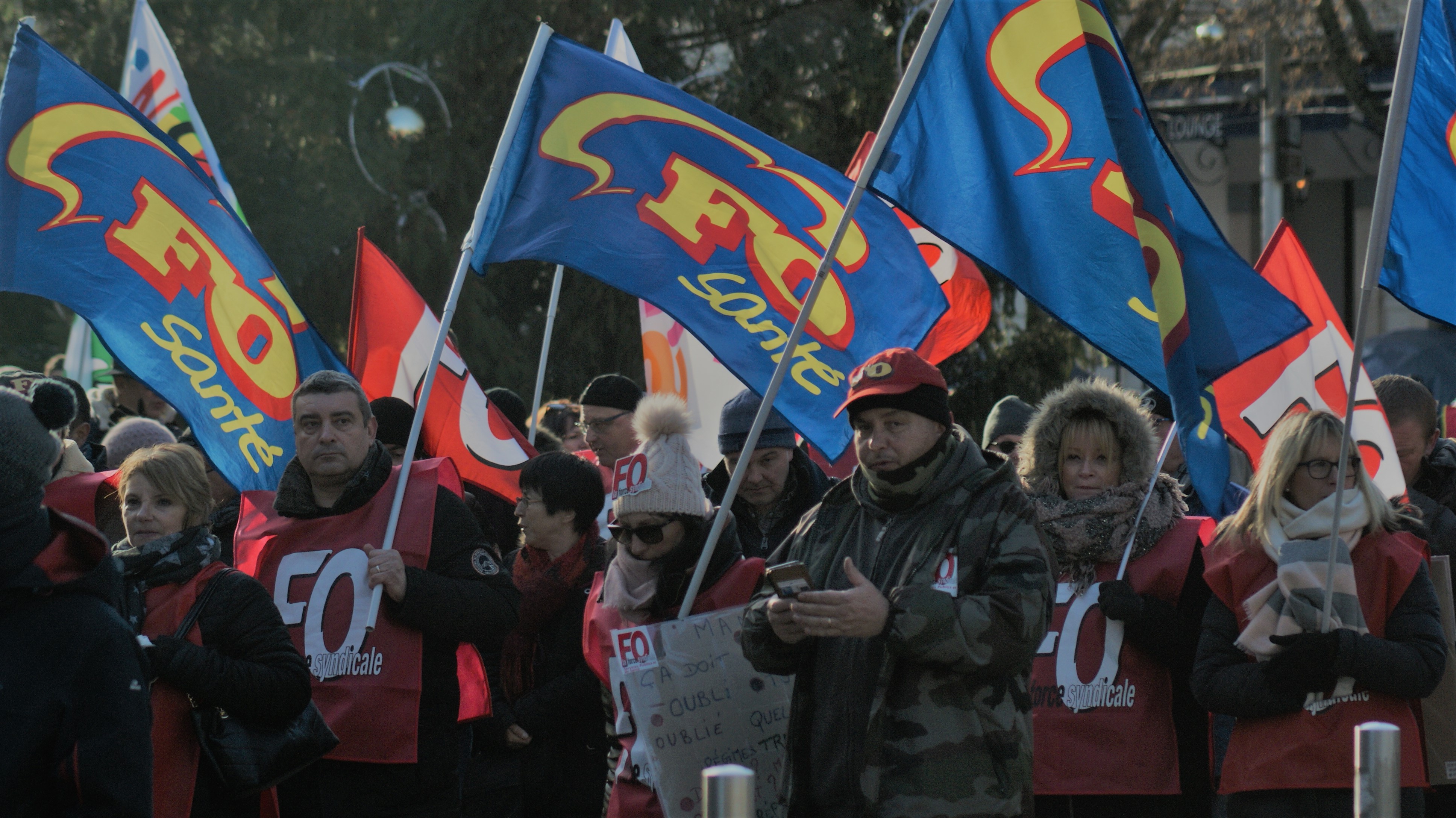 Grève interprofessionnelle - Reims - Mardi 10 décembre 2019
