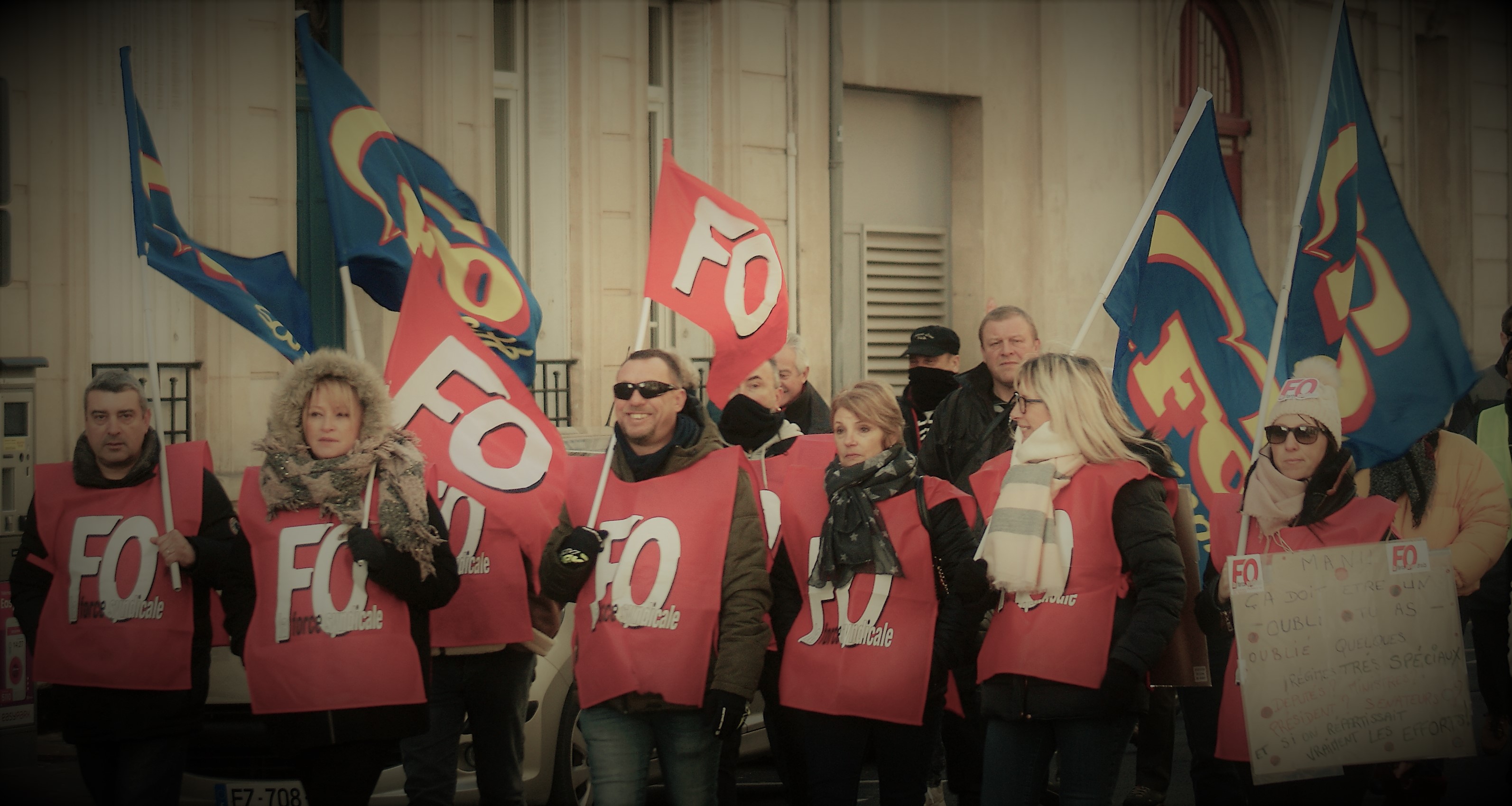 Grève interprofessionnelle - Reims - Mardi 10 décembre 2019