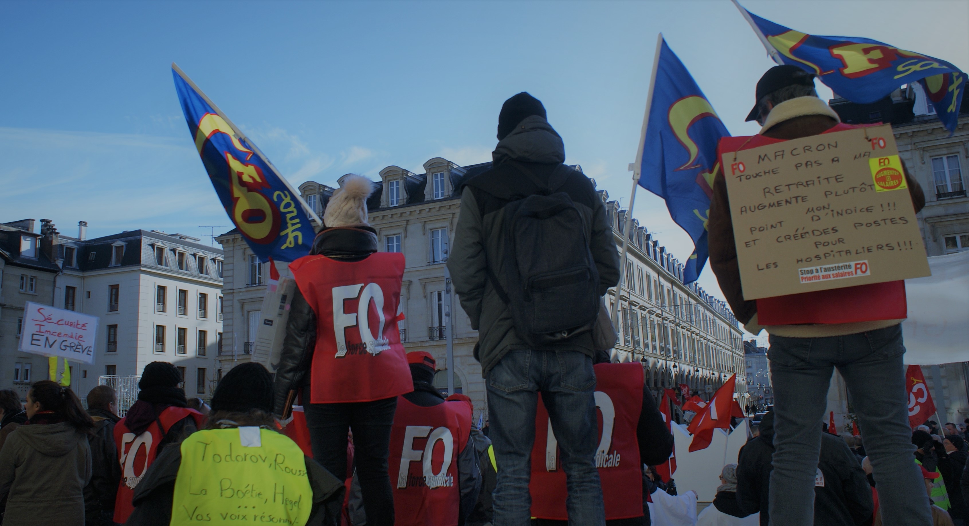 Grève interprofessionnelle - Reims - Mardi 10 décembre 2019