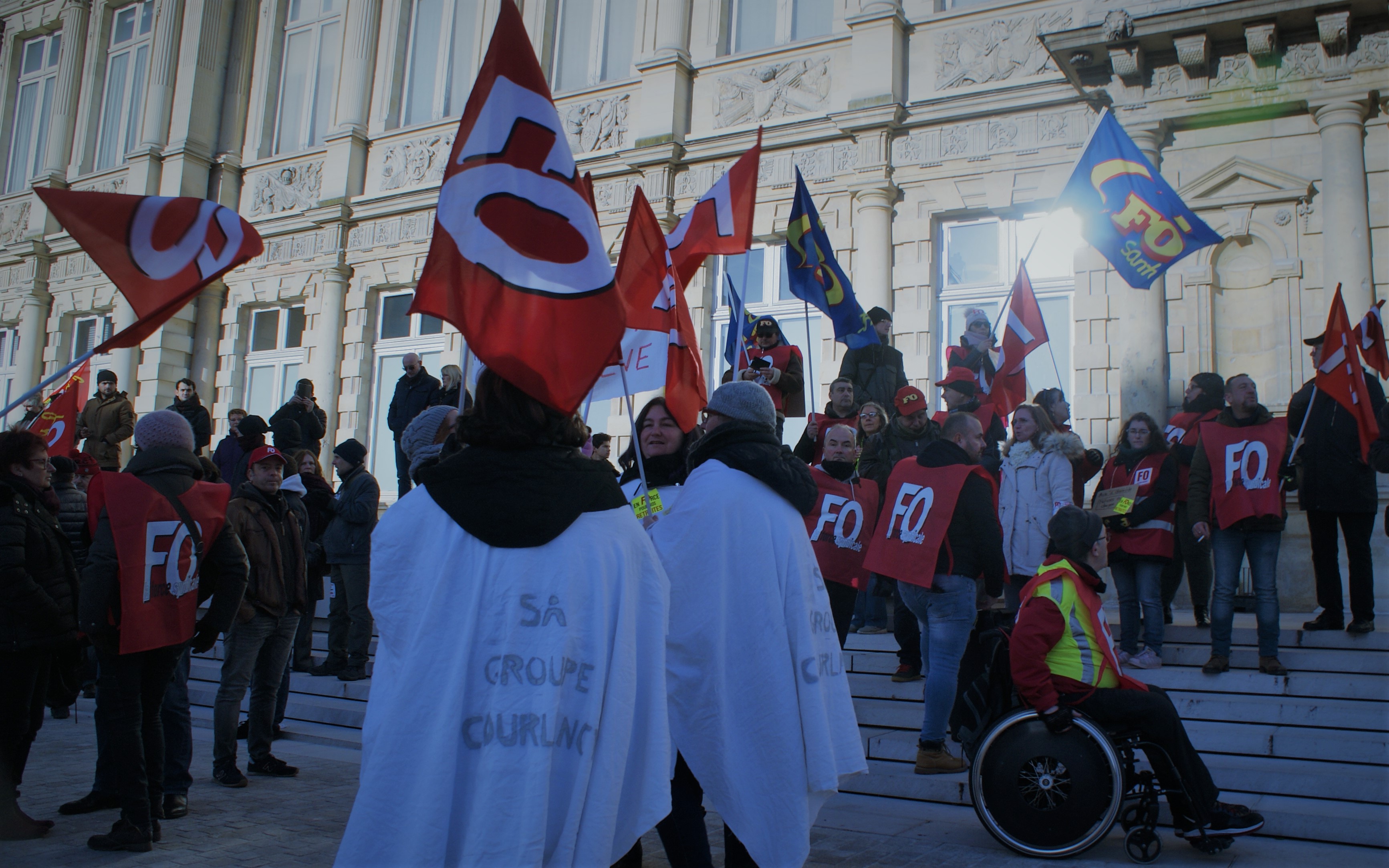 Grève interprofessionnelle - Reims - Mardi 10 décembre 2019