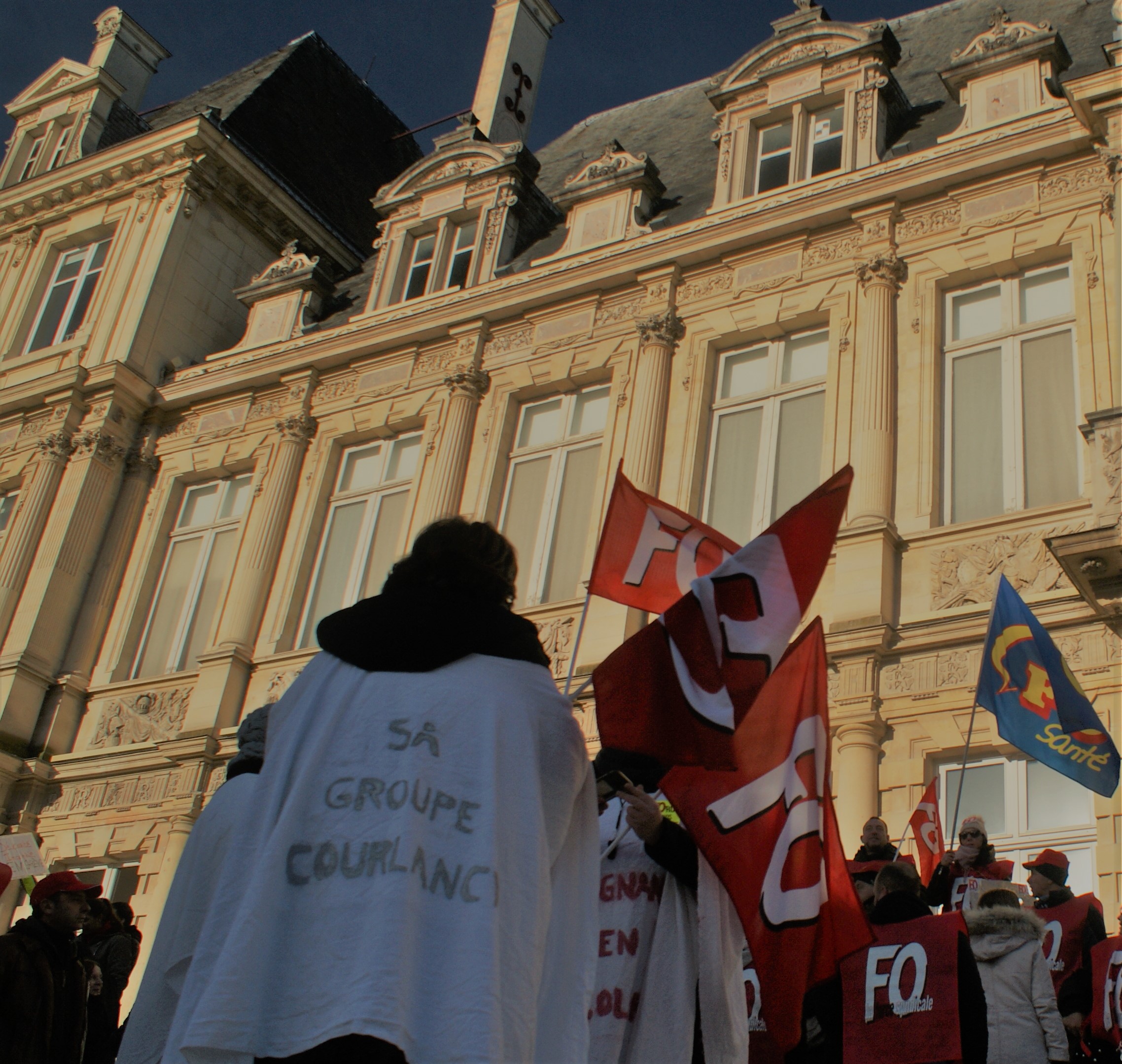Grève interprofessionnelle - Reims - Mardi 10 décembre 2019