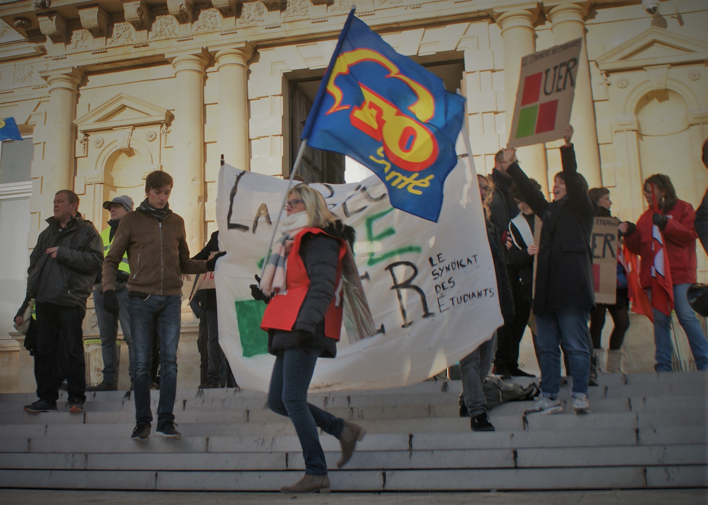 Grève interprofessionnelle - Reims - Mardi 10 décembre 2019