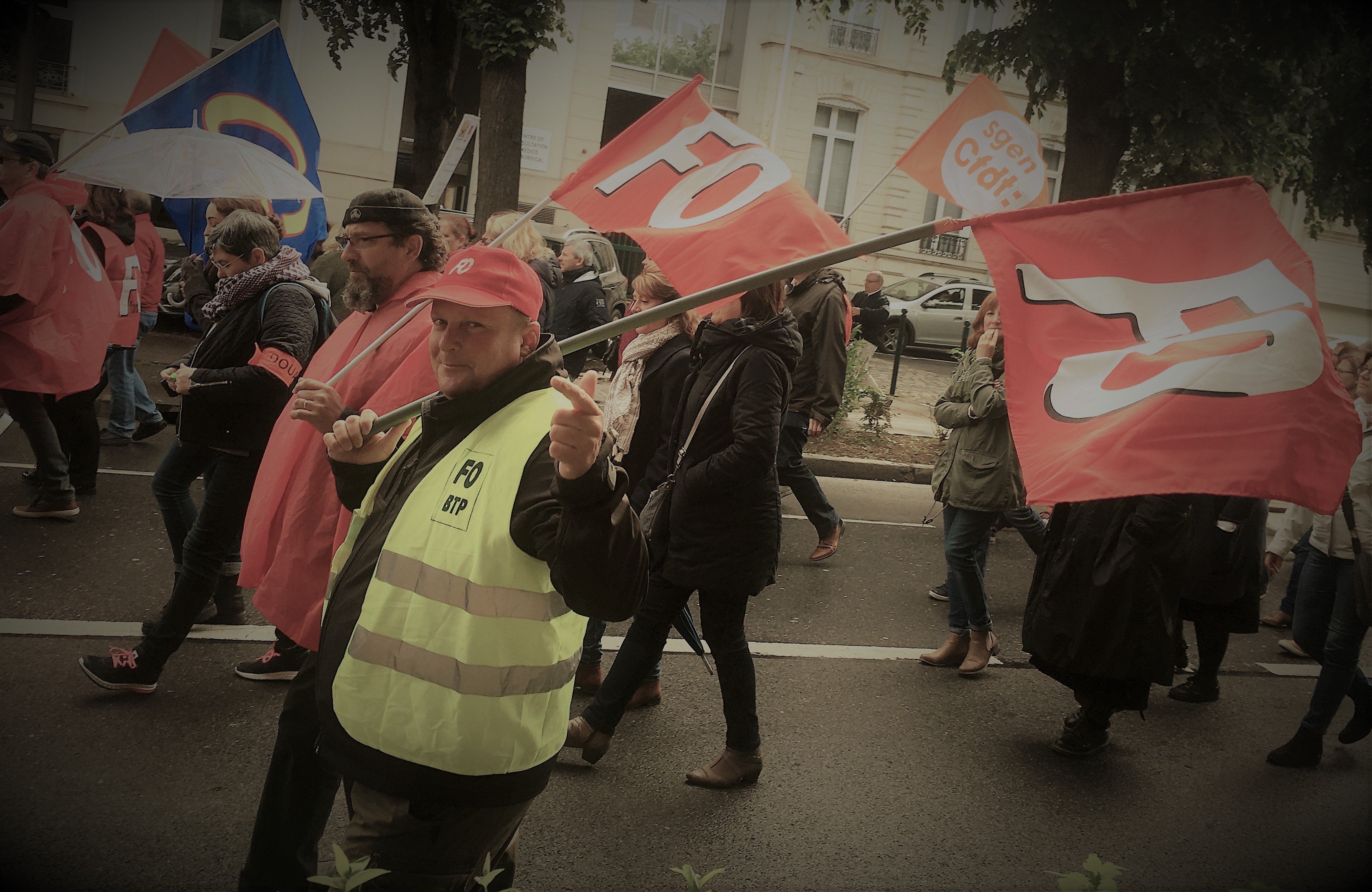 Manifestation à Reims le 9 mai 2019