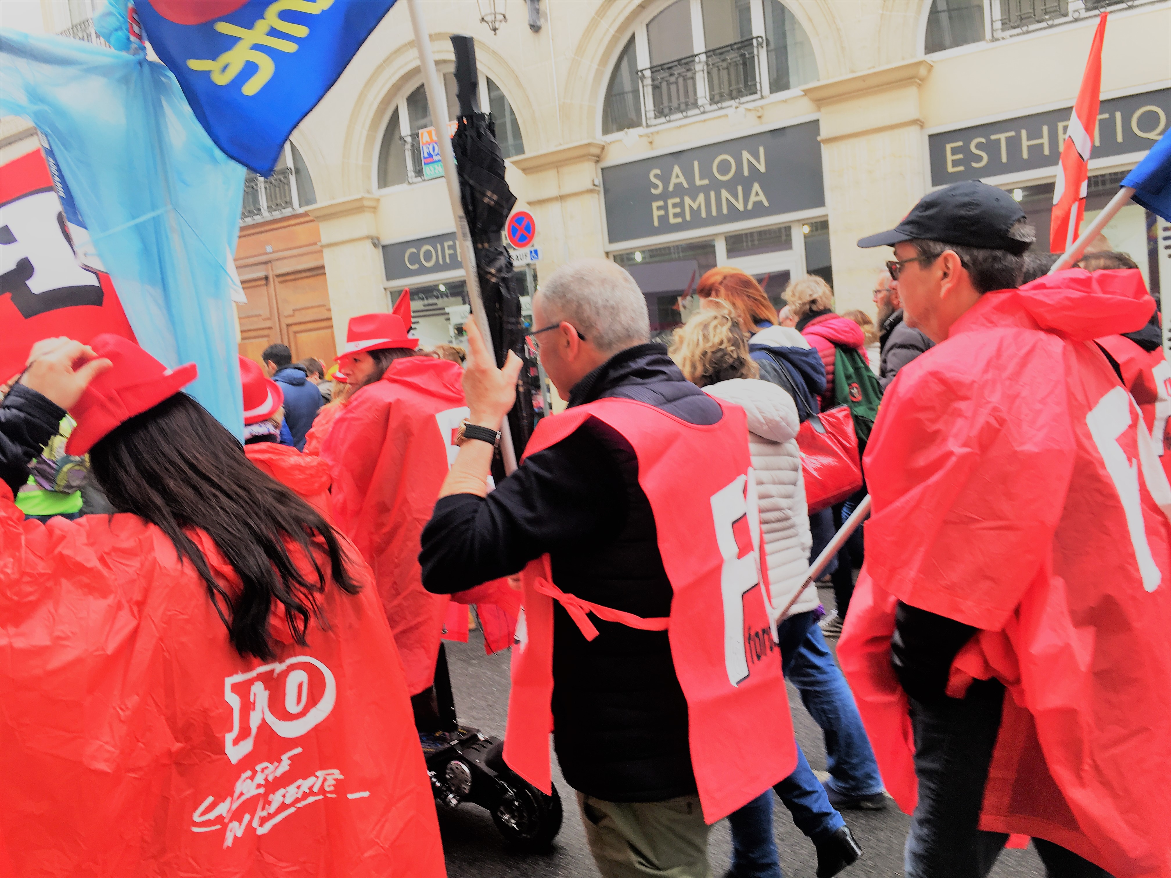 Manifestation à Reims le 9 mai 2019