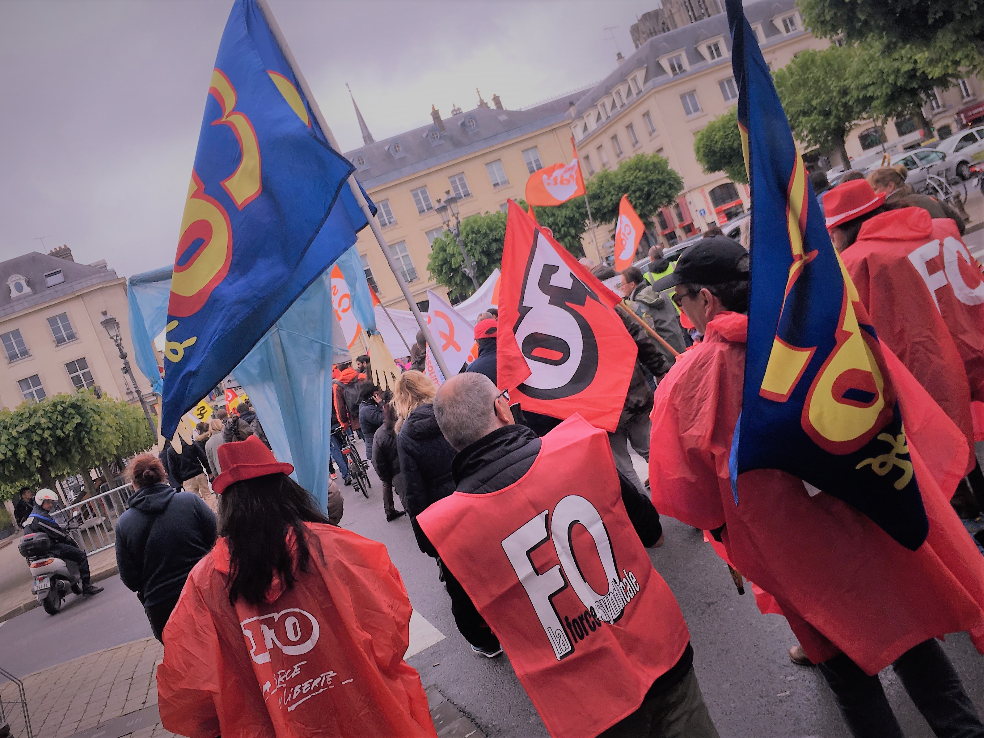 Manifestation à Reims le 9 mai 2019
