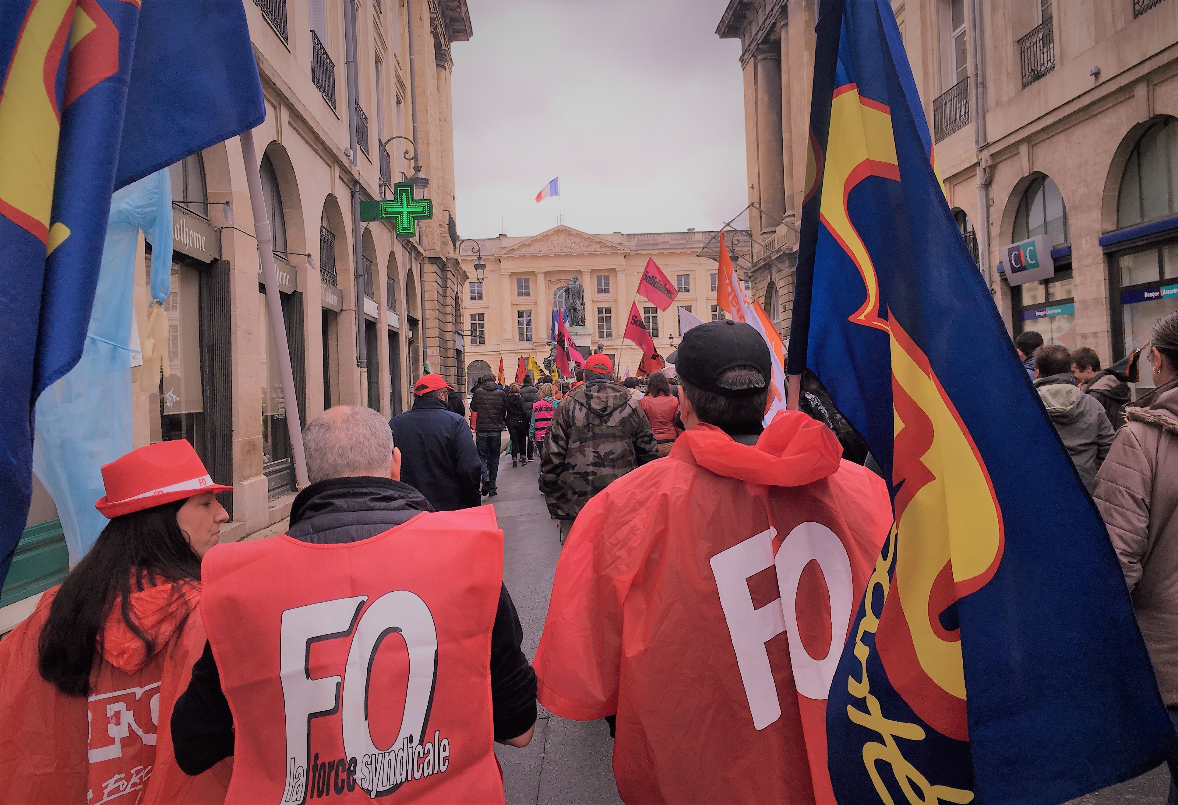 Manifestation à Reims le 9 mai 2019