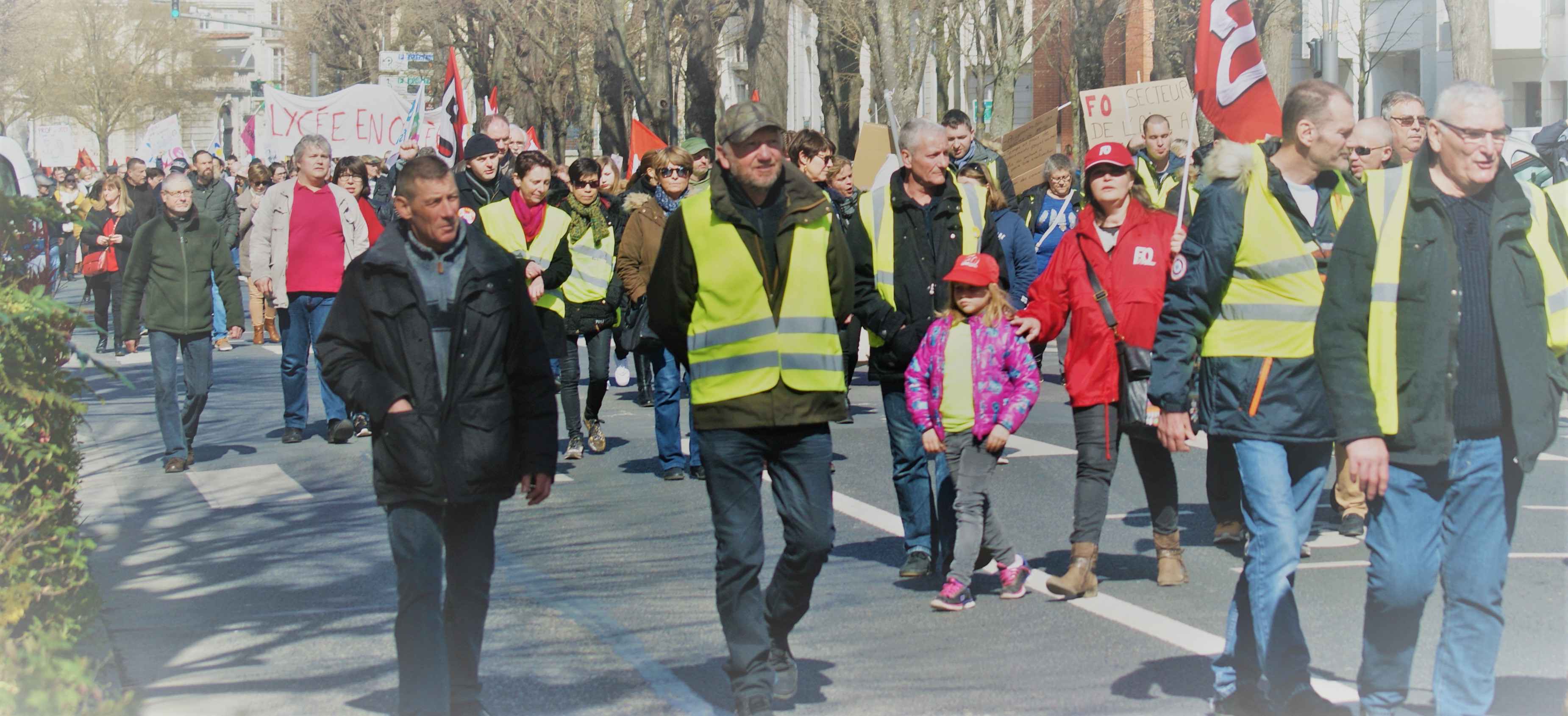 Grève et Mobilisation Générale à Reims le 19 mars 2019