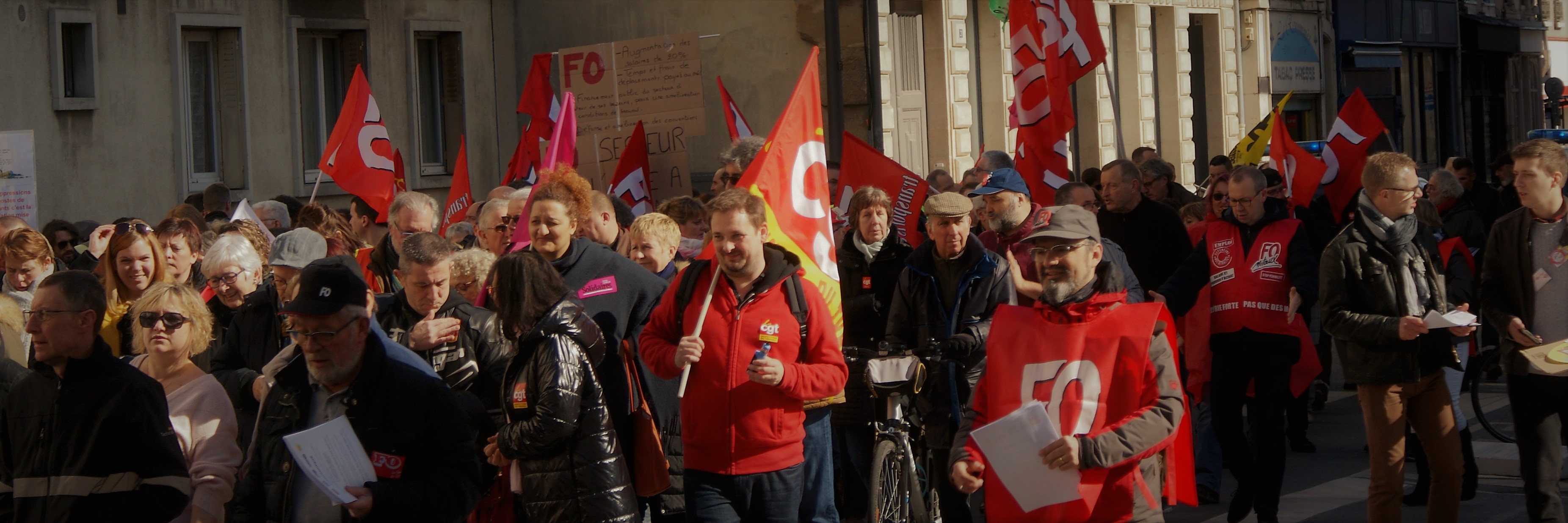 Grève et Mobilisation Générale à Reims le 19 mars 2019