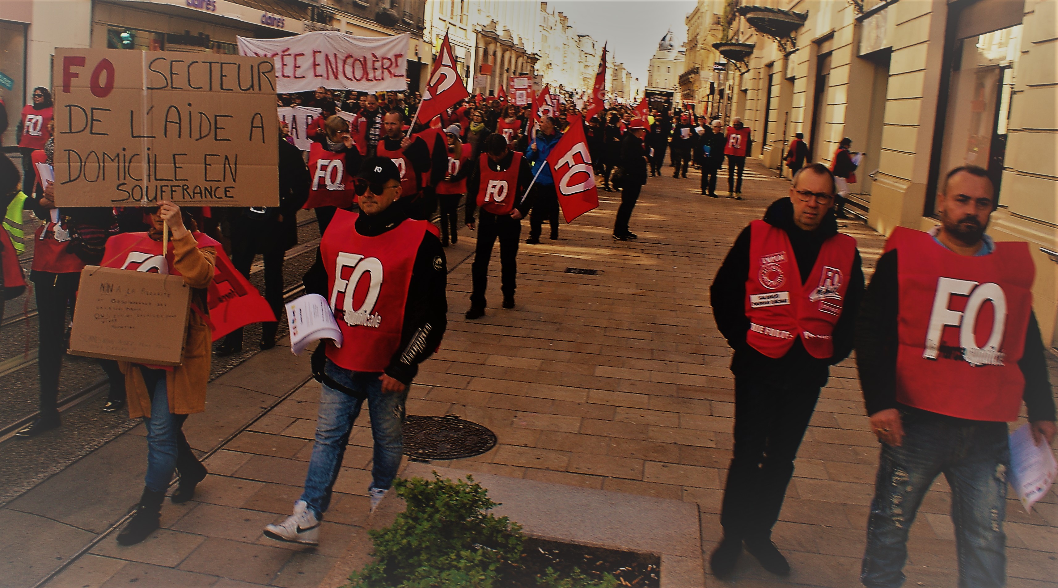 Grève et Mobilisation Générale à Reimsle 19 mars 2019