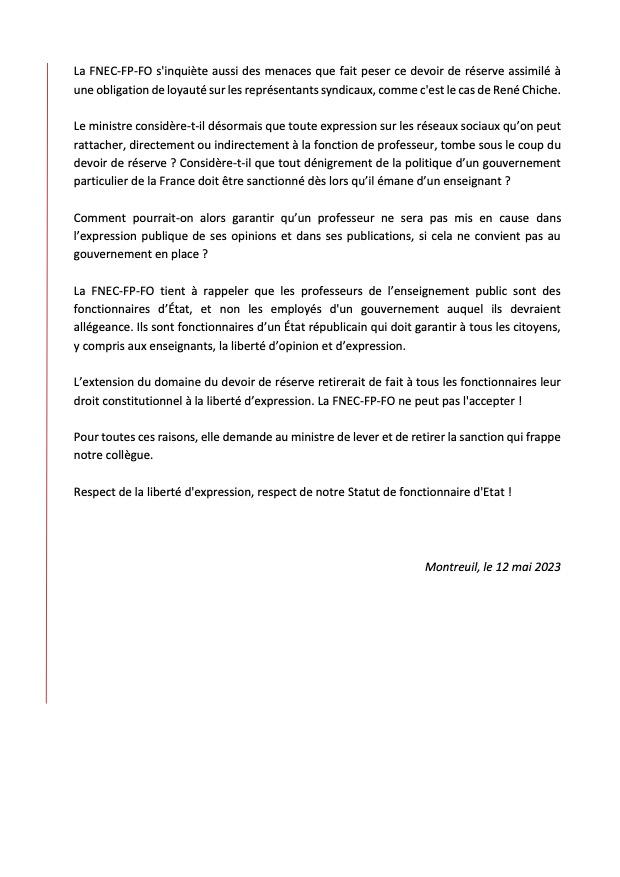 23 05 12 leve e de la sanction a l encontre de franklin nyamsi respect de notre statut 2