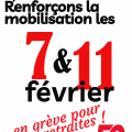 Affiche 2 5 millions grève 7 11 fe vrier