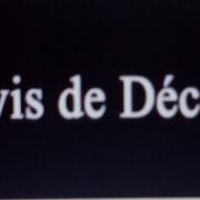 Avis de deces