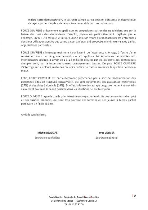 Circ n 49 2019 echec des negociations sur l assurance chomage 1 page 2