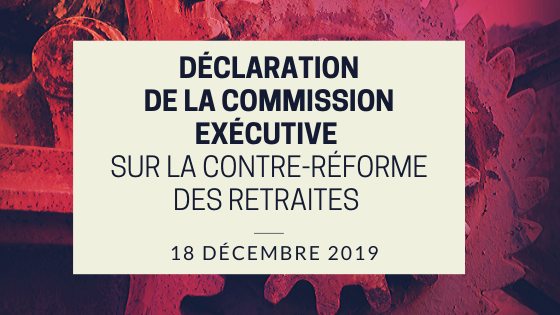 La CE salue la formidable mobilisation interprofessionnelle.