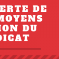 Decouverte de fo et moyens d action du syndicat