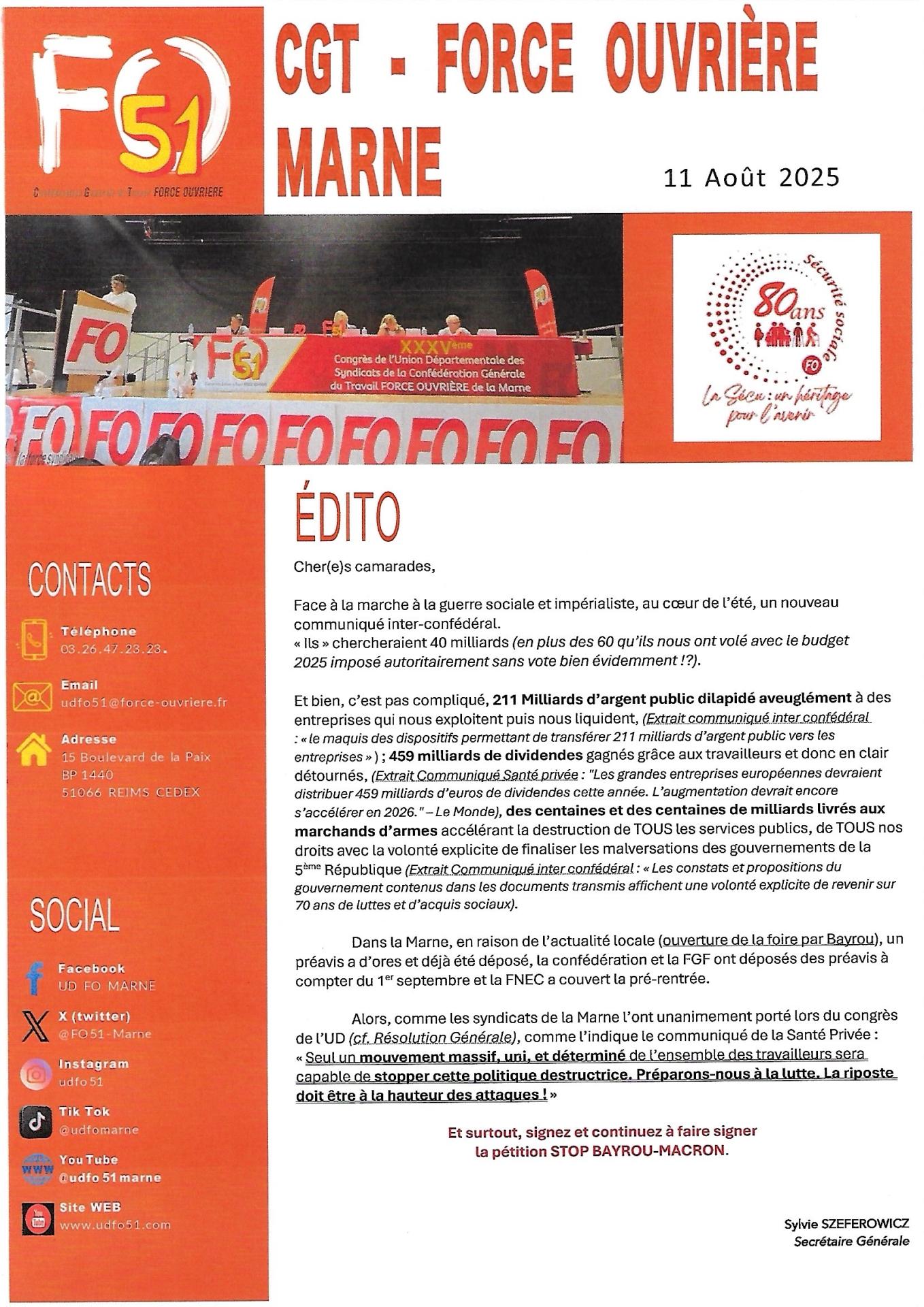 Edito 2025 08 11