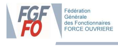 communiqué, FGF, FO, DOUANES, DDFIP