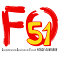 Fo51 confederation generale du travail force ouvriere rouge