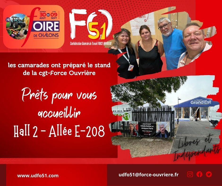 Fo51 programme foire de chalons stand fo 2 1