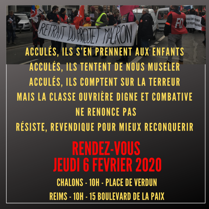 Greve et manif 6 fevrier instagram