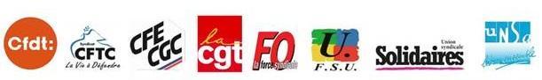 Logos intersyndicale marne 17 04 2020