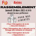 Pour nos libertes 20 mars 2021